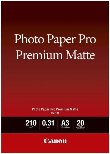 Matowy papier fotograficzny A4 210 g/m², 20 arkuszy
