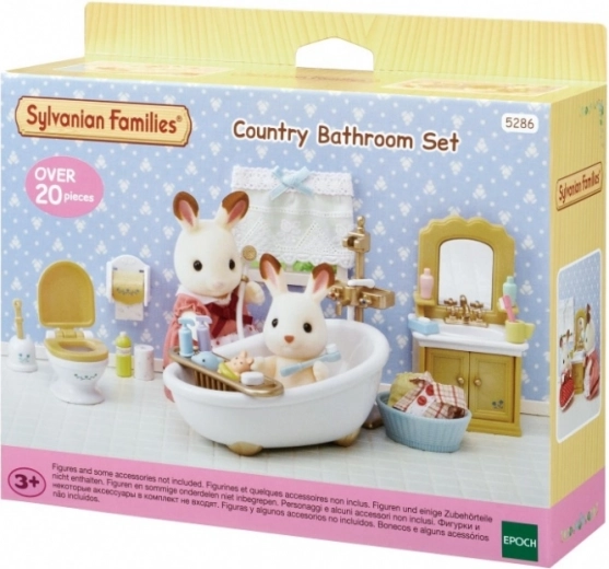 Wiejskie łazienkowe SYLVANIAN FAMILIES – zestaw akcesoriów