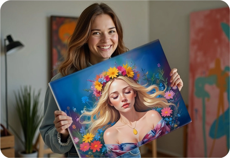 Olśniewająca dekoracja na ścianę