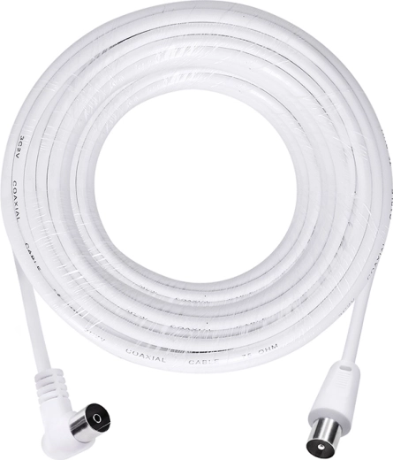 Solight antenowy kabel koncentryczny 3C2V 15 m z konektorami kombinowanymi