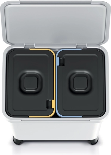 Dwie komory dla przejrzystej segregacji