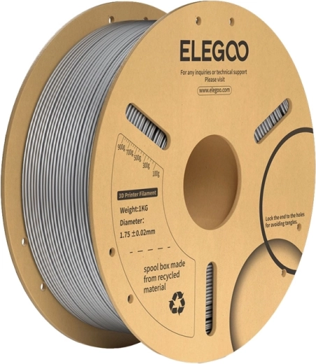 Filament ELEGOO PLA+ gwiezdna szarość 1,75 mm 1 kg