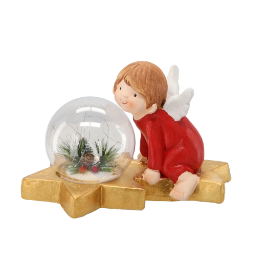 Stabilna złota gwiazda dla bezpiecznego ustawienia