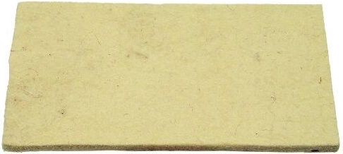 Wymienna biała filcowa płyta 250 × 130 × 10 mm