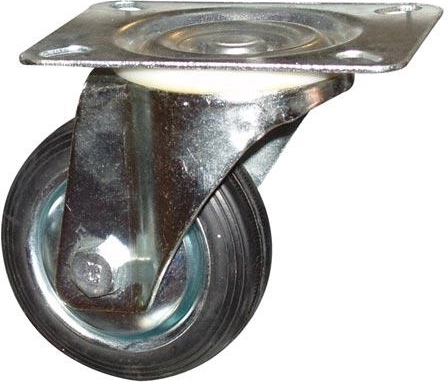 Kółko obrotowe 125 mm, udźwig 80 kg