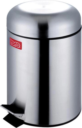 Kosz na śmieci retro 3 l z pedałem, 17 × 27 cm