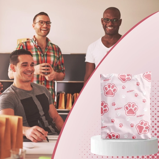 Stylowy motyw kociej łapki