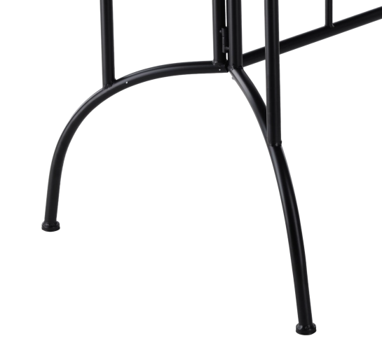 Solidna metalowa rama i stabilna konstrukcja