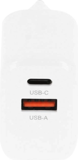 USB‑C PD 3.0 + USB‑A: ładuj dwa urządzenia naraz