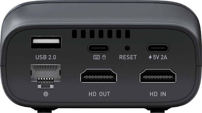 Pełna łączność: HDMI, USB, Ethernet i zasilanie przez USB‑C