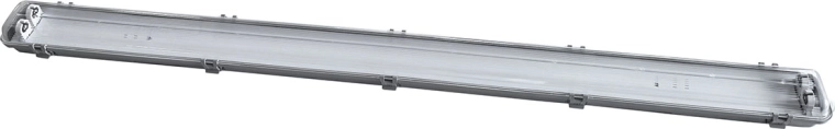 Solight pyłoszczelna oprawa sufitowa na 2 świetlówki LED T8 120 cm