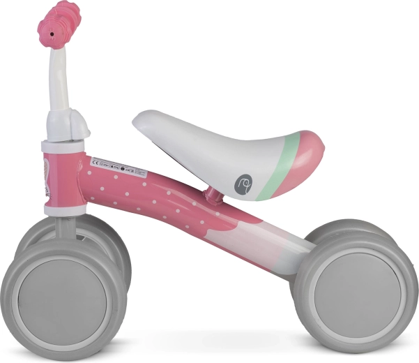 Stabilne cztery koła dla bezpiecznego startu