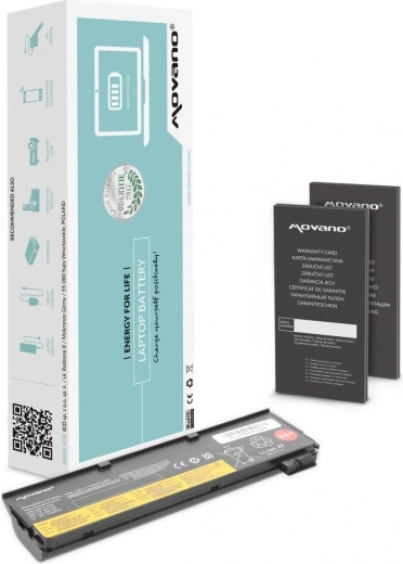 Bateria Movano do Lenovo ThinkPad T440, T450s i X240 4400 mAh (48 Wh)