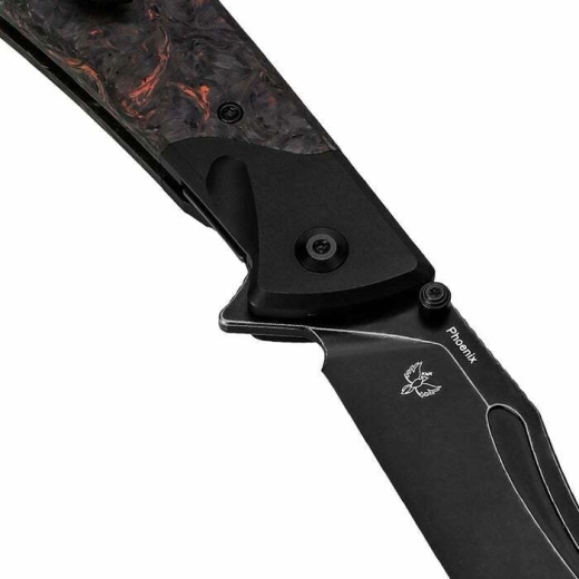 Premium ostrze CPM‑S35VN z wykończeniem Black Stonewash