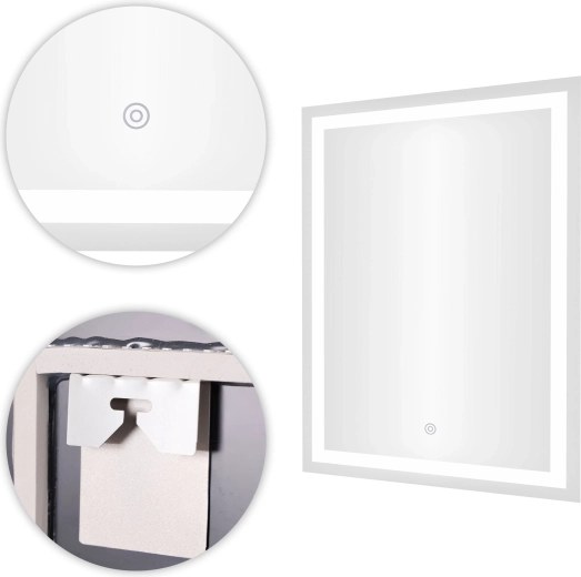 Sterowanie dotykowe z subtelnym podświetleniem