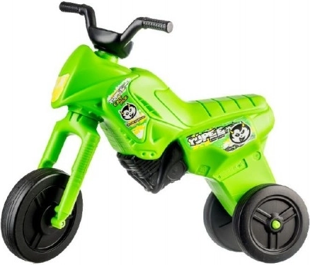 Jeździk Enduro Yupee duży plastikowy – Zielony