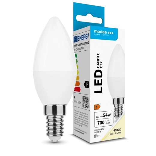 LED świeca 7 W E14 4000 K 700 lm 200° Modee Lighting