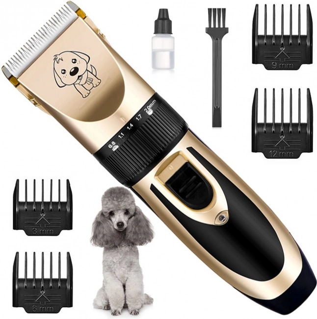 Bezprzewodowa maszynka do strzyżenia psów i kotów