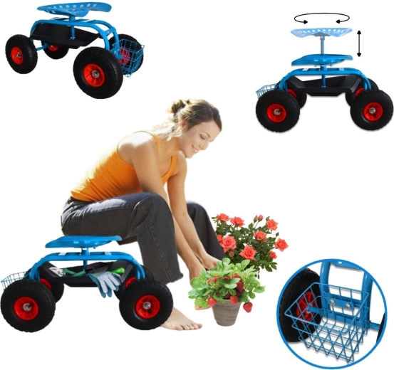 Obrotowe siedzisko 360° dla maksymalnego zasięgu