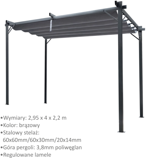 Solidna i wytrzymała stalowa konstrukcja