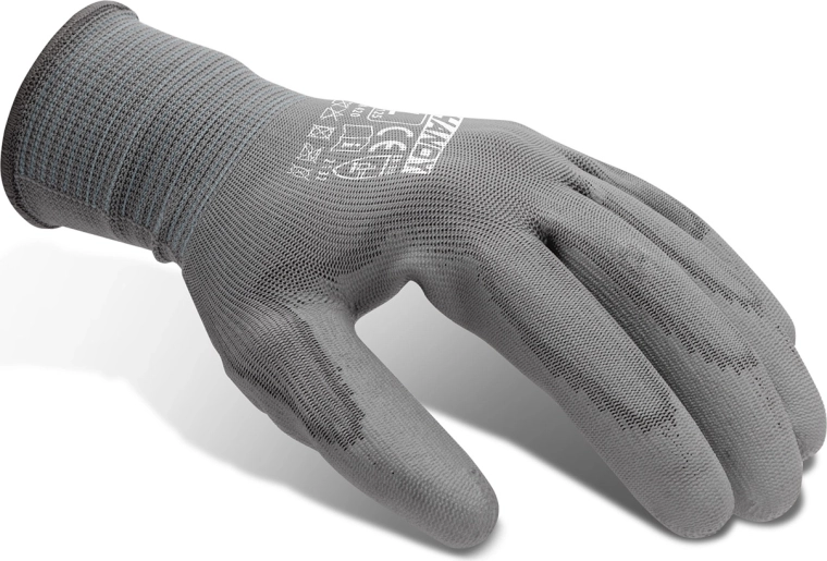 Rękawice montażowe z poliuretanową powłoką dłoni XL