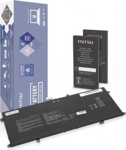 Bateria MITSU C41N1904 do ASUS ZenBook/VivoBook 67 Wh 15,48 V