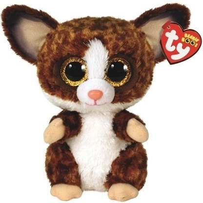 Pluszowy Galago Binky brązowy 24 cm