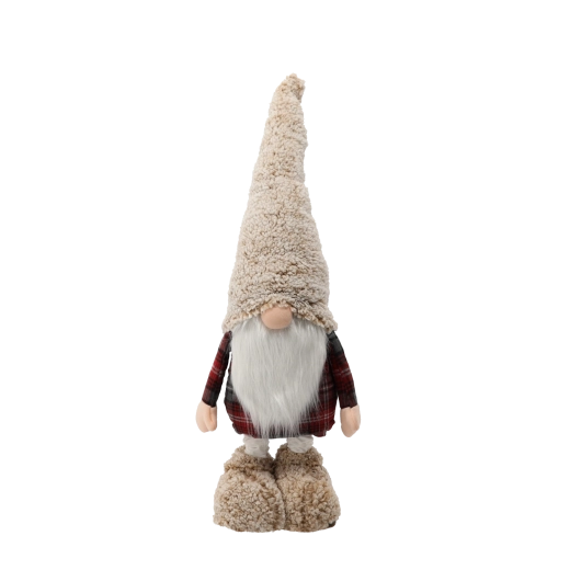 Typowy wygląd gnome dla świątecznej atmosfery