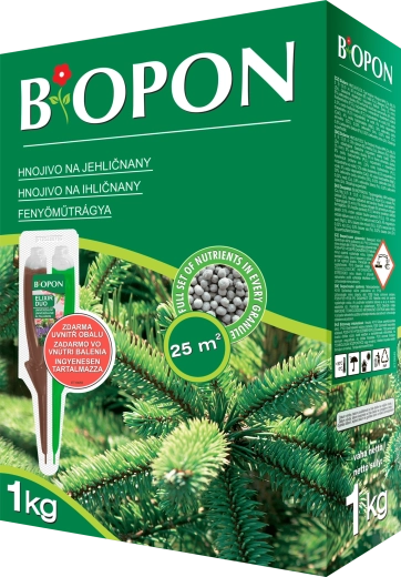 Nawóz granulowany do iglaków z magnezem 1 kg BOPON
