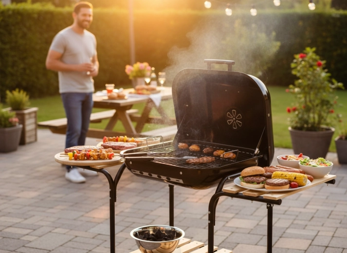 Praktyczne boczne półki dla większego komfortu