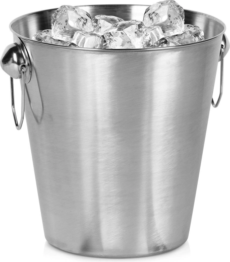 Stalowe wiadro na lód 4,6 l