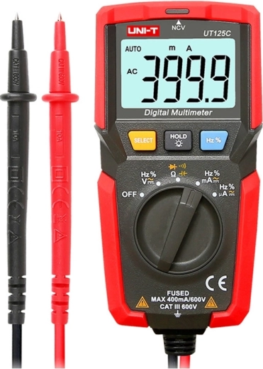 Kieszonkowy cyfrowy multimetr Uni-T UT125C