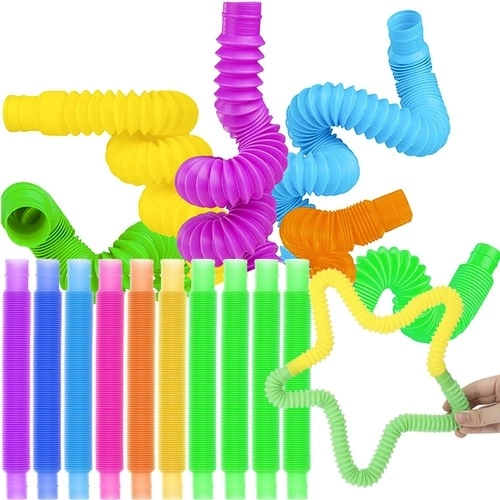 Zestaw 10 Sensorycznych Rurek