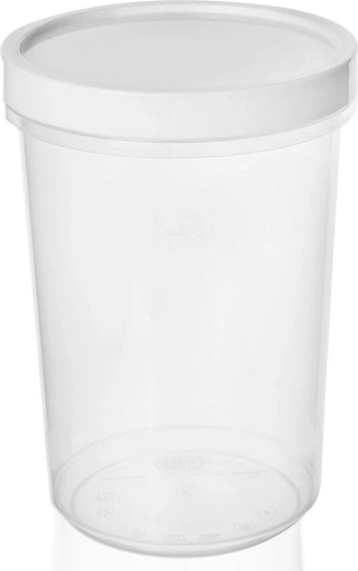 Zakręcane wieczko z uszczelką przeciw wyciekaniu