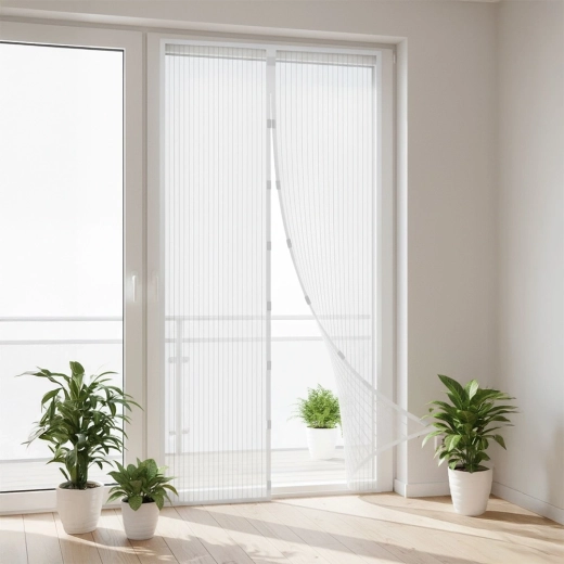 Drobna siatka przepuszczająca powietrze i światło