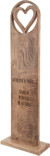 Dekoracyjna tablica Mango „Witamy u nas” 80 cm