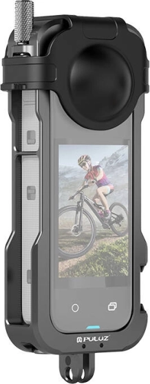 Metalowe etui ochronne z osłoną obiektywu do Insta 360 X4