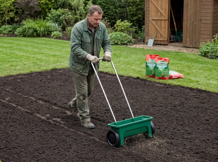 Równomierny rozsiew dla gęstego trawnika