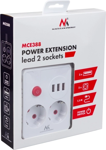 Kompaktowy design z kablem 1,5 m