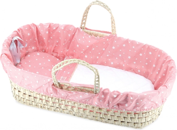 Petitcollin przenośna torba z łyka Corail Étoilé dla lalek
