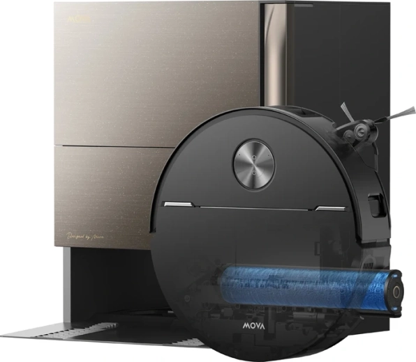 MOVA Z70 ultra roller complete robot odkurzający z mopem i stacją dokującą metal black
