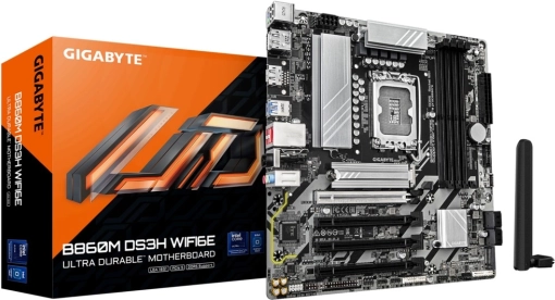 Gigabyte B860M DS3H WIFI 6E – płyta główna microATX dla Intel