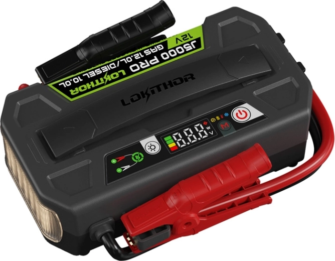 Lokithor J5000 Pro booster rozruchowy 5000 A (LiFePO4, 99,84 Wh)