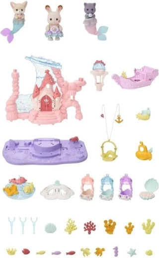 Trzy aksamitne figurki z ruchomymi stawami