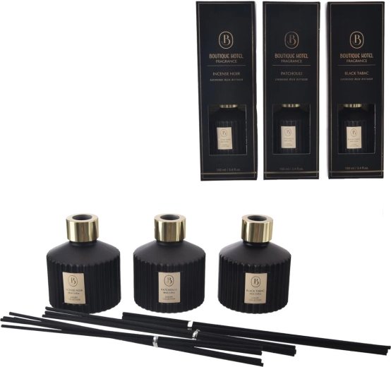 Dyfuzor zapachowy patyczkowy Black 100 ml