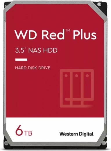 WD Red Plus 6TB Dysk Twardy 3,5"