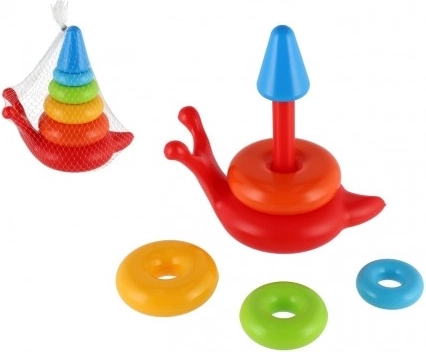 Kolorowa piramida składana dla dzieci