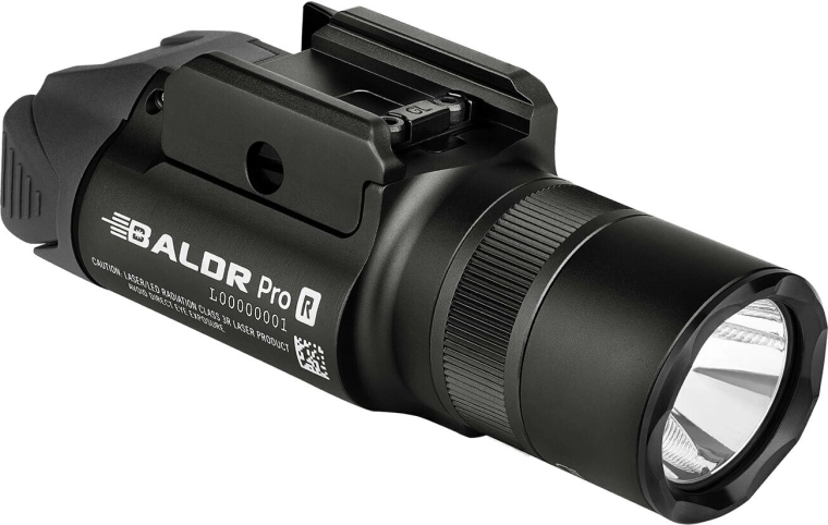 Taktyczna latarka z laserem OLIGHT Baldr Pro R – czarna