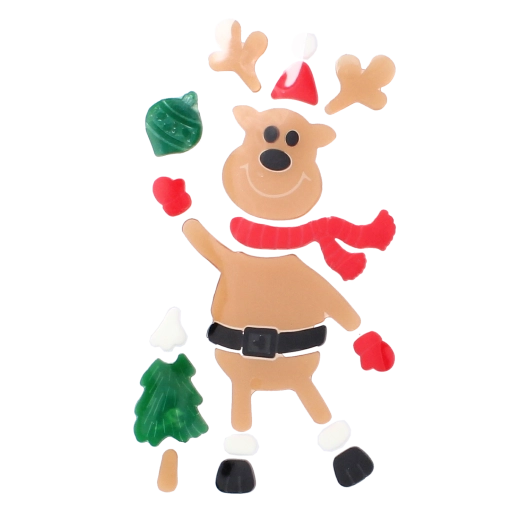 Czarodziejski renifer i świąteczne motywy