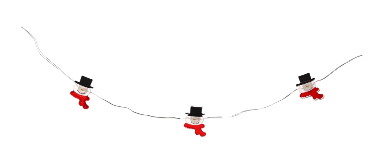 Urocze bałwanki na każdej żarówce